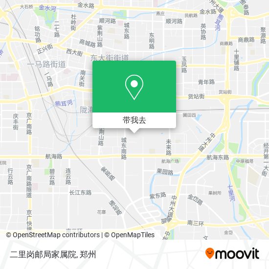 二里岗邮局家属院地图