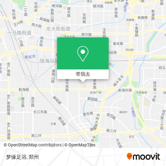 梦缘足浴地图