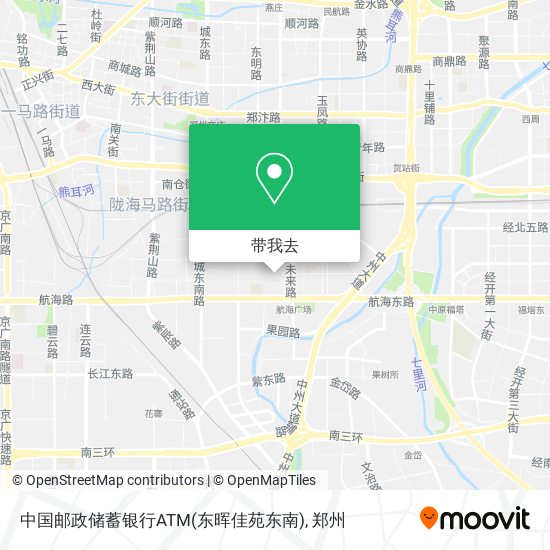 中国邮政储蓄银行ATM(东晖佳苑东南)地图