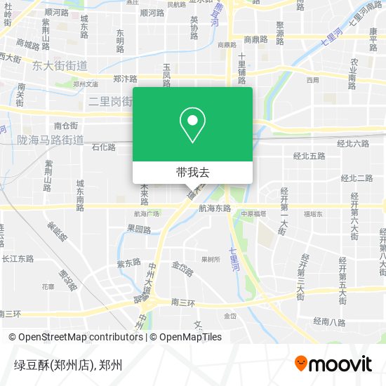 绿豆酥(郑州店)地图