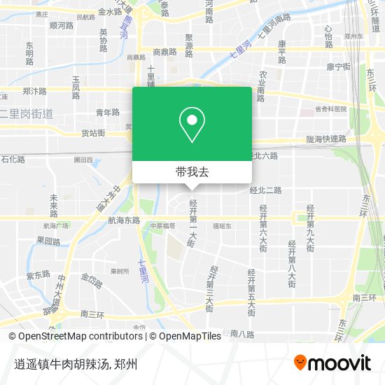 逍遥镇牛肉胡辣汤地图
