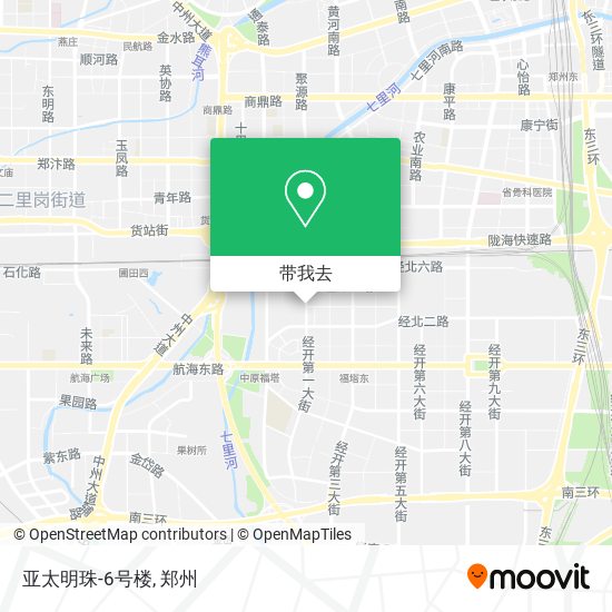 亚太明珠-6号楼地图