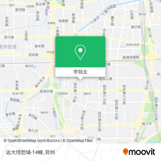 远大理想城-14幢地图