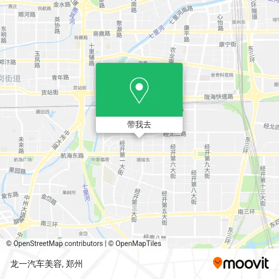 龙一汽车美容地图