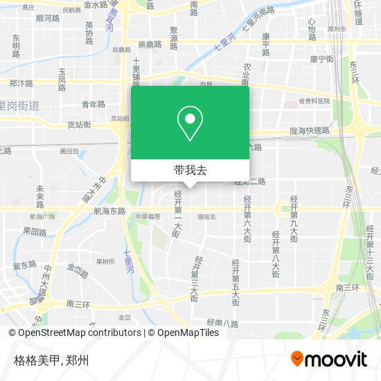 格格美甲地图