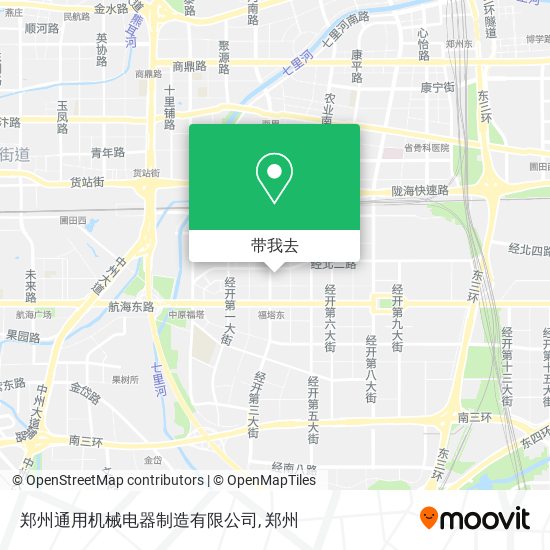 郑州通用机械电器制造有限公司地图