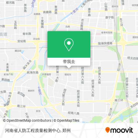 河南省人防工程质量检测中心地图