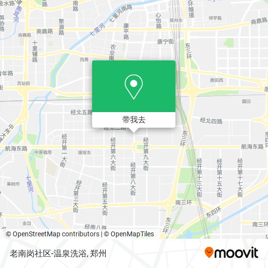 老南岗社区-温泉洗浴地图