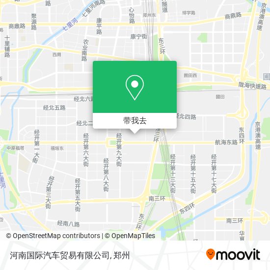 河南国际汽车贸易有限公司地图