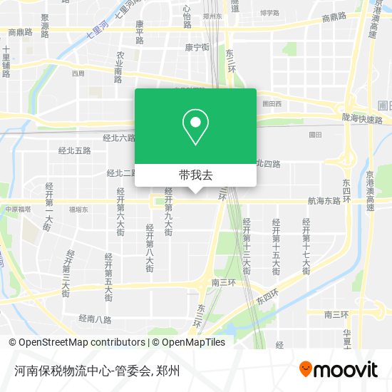 河南保税物流中心-管委会地图