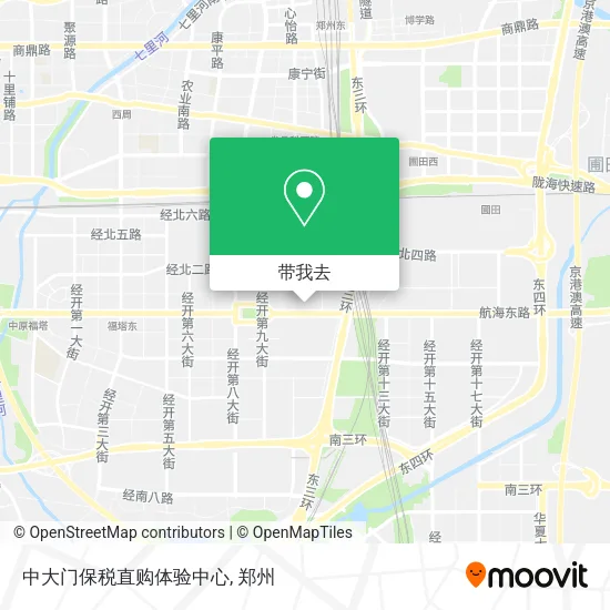 中大门保税直购体验中心地图