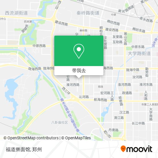 福道擀面馆地图