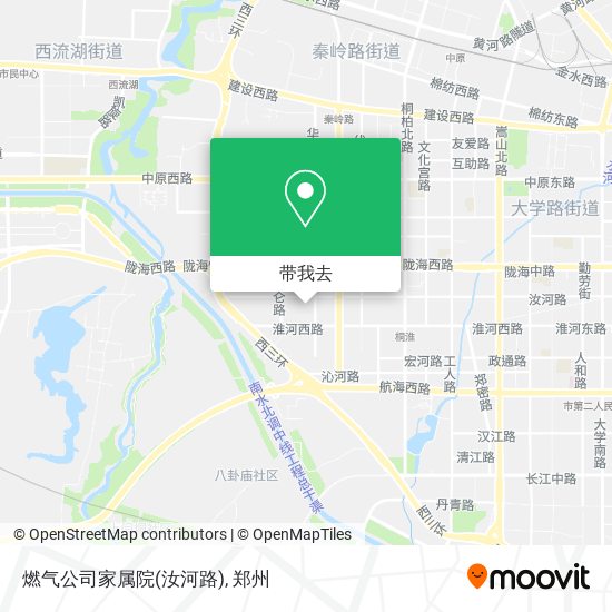 燃气公司家属院(汝河路)地图