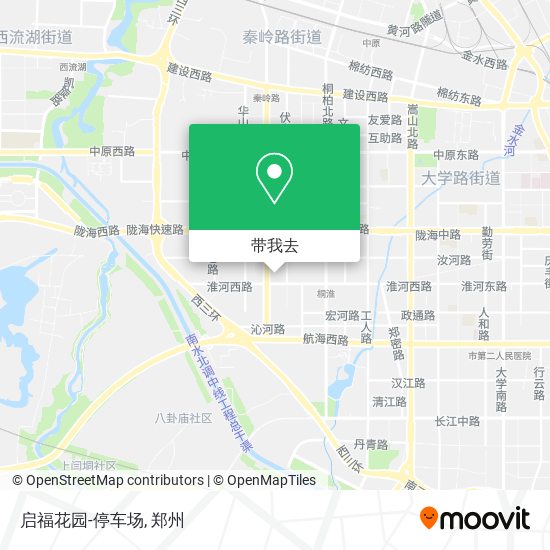 启福花园-停车场地图