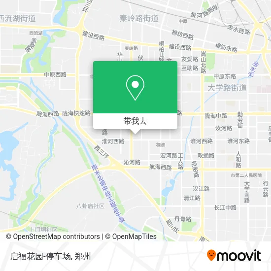 启福花园-停车场地图