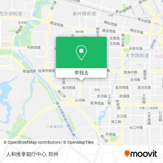 人和推拿箱疗中心地图
