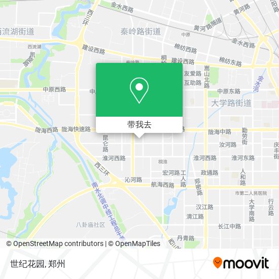 世纪花园地图