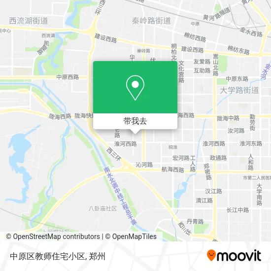 中原区教师住宅小区地图