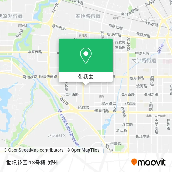 世纪花园-13号楼地图