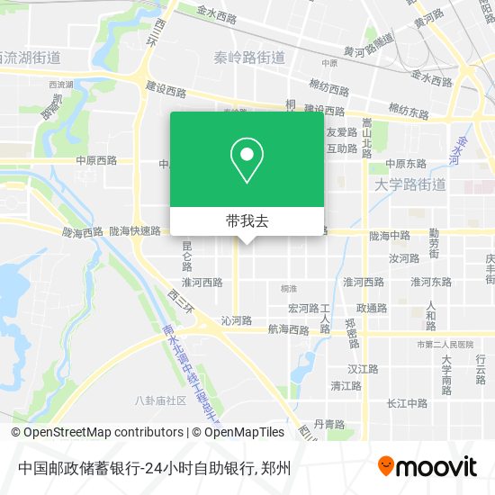 中国邮政储蓄银行-24小时自助银行地图