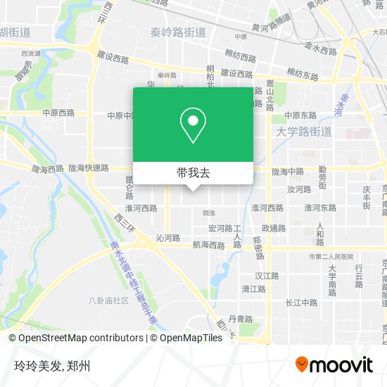 玲玲美发地图