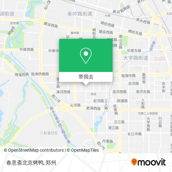 春意斋北京烤鸭地图