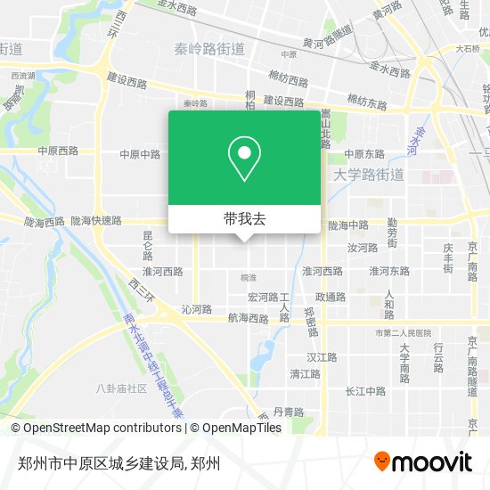 郑州市中原区城乡建设局地图