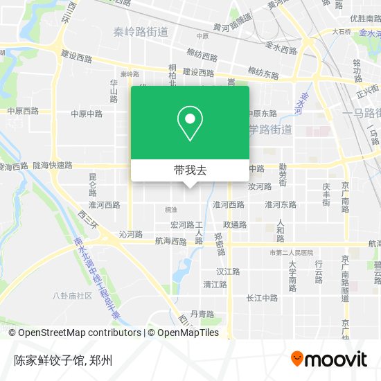 陈家鲜饺子馆地图