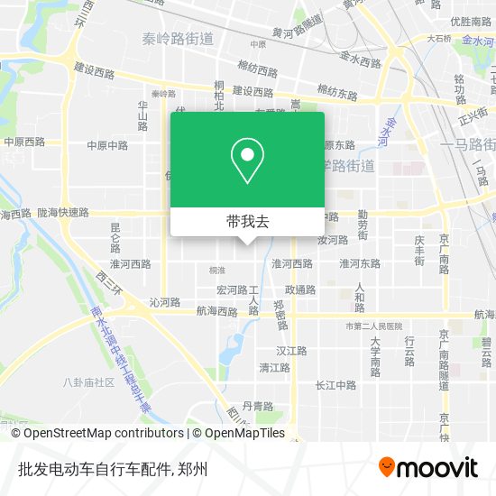 批发电动车自行车配件地图