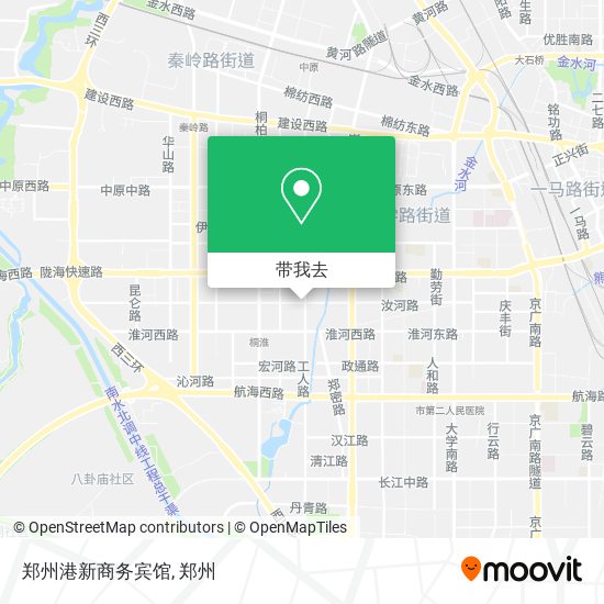 郑州港新商务宾馆地图