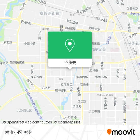 桐淮小区地图
