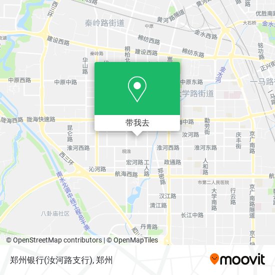 郑州银行(汝河路支行)地图