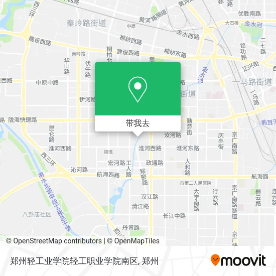 郑州轻工业学院轻工职业学院南区地图
