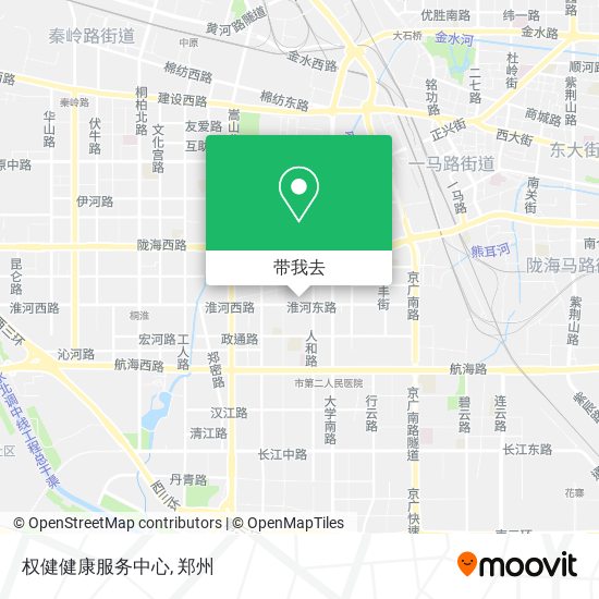 权健健康服务中心地图