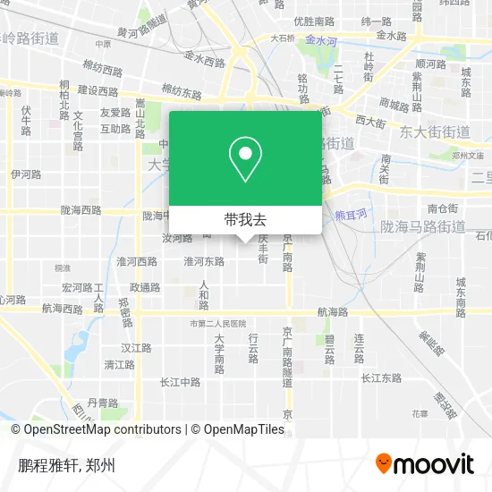 鹏程雅轩地图