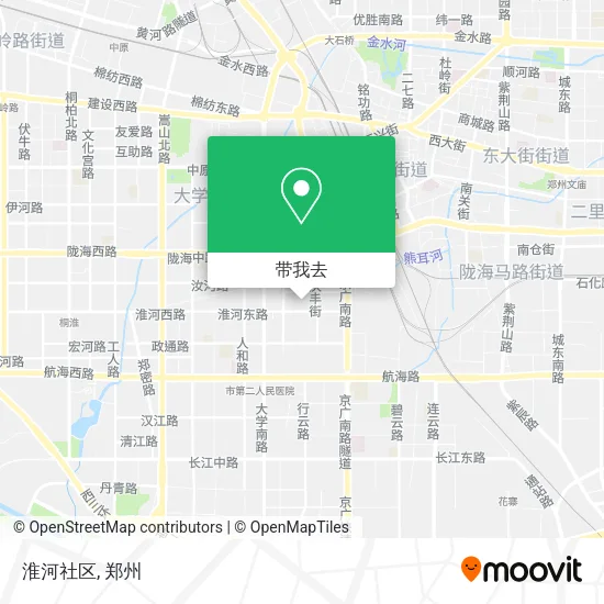 淮河社区地图