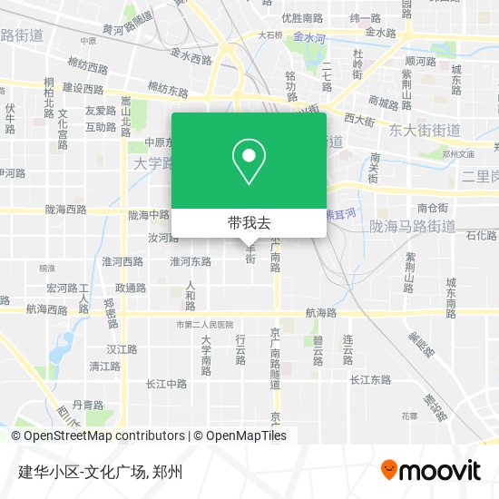 建华小区-文化广场地图