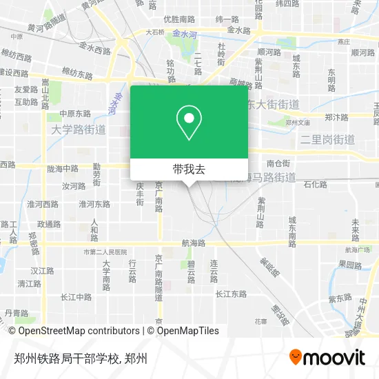 郑州铁路局干部学校地图