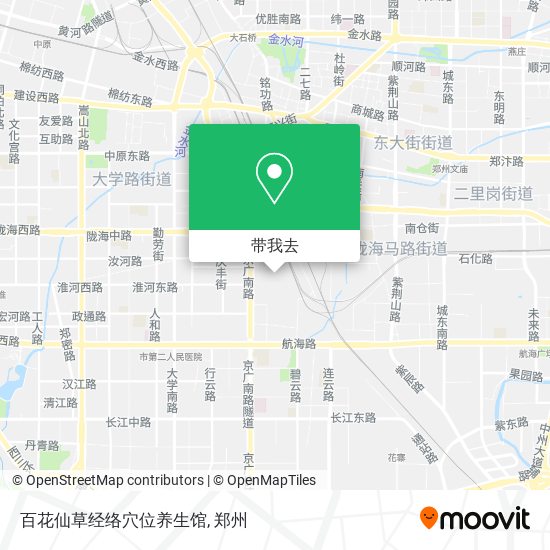 百花仙草经络穴位养生馆地图