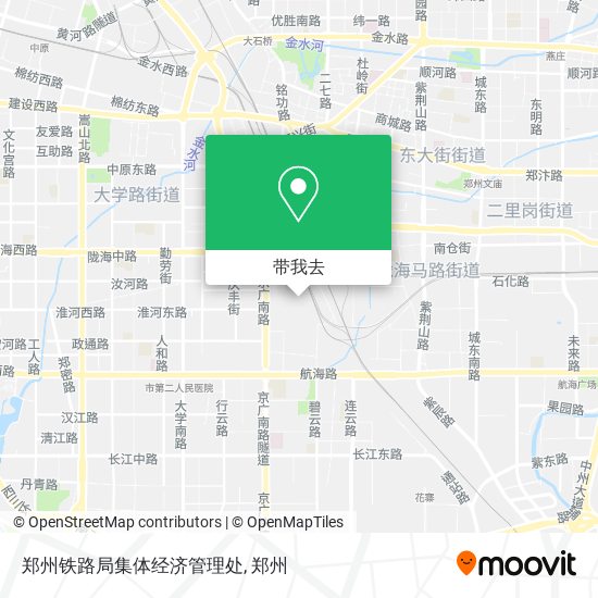郑州铁路局集体经济管理处地图
