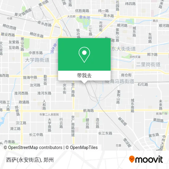 西萨(永安街店)地图
