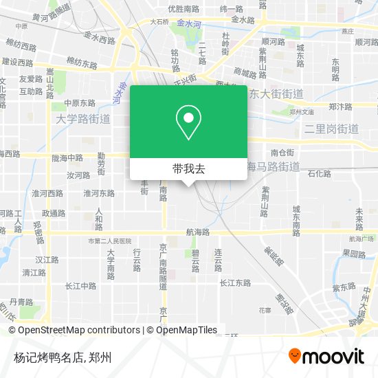 杨记烤鸭名店地图