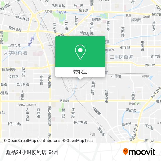 鑫品24小时便利店地图