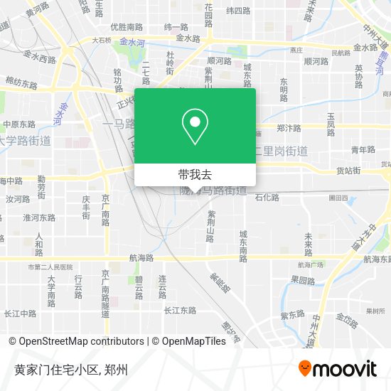 黄家门住宅小区地图