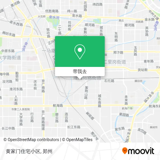 黄家门住宅小区地图