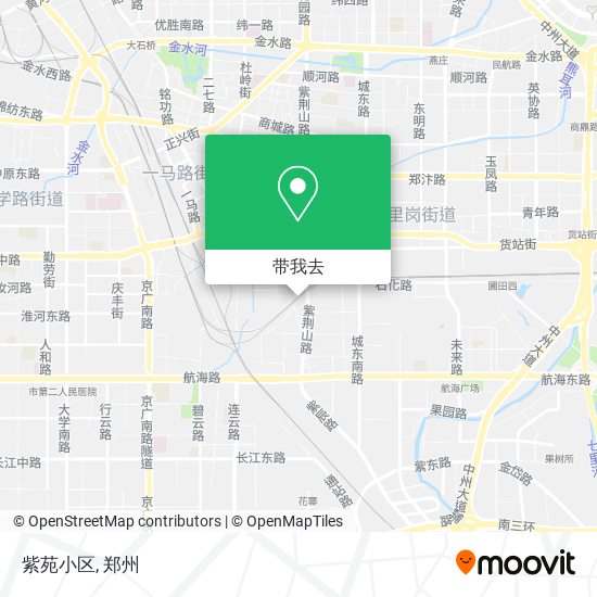 紫苑小区地图