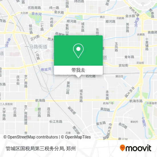 管城区国税局第三税务分局地图