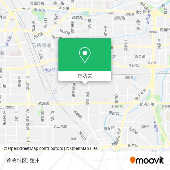 蓉湾社区地图