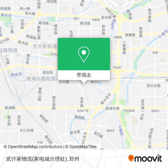 贰仟家物流(家电城分理处)地图