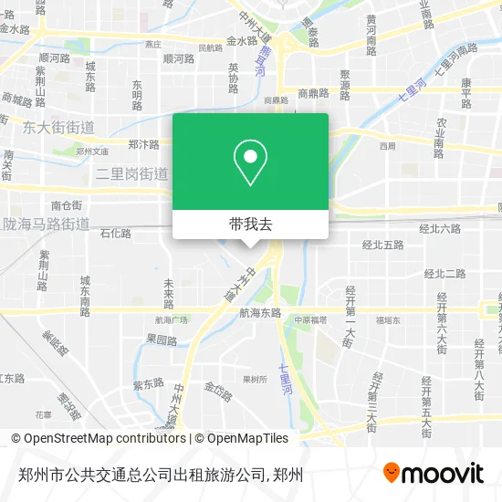 郑州市公共交通总公司出租旅游公司地图